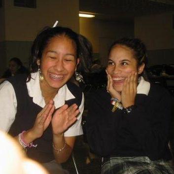 Jackie and her Bridesmaid Melody in High School 17 years ago. They were a youthful 16 years old!