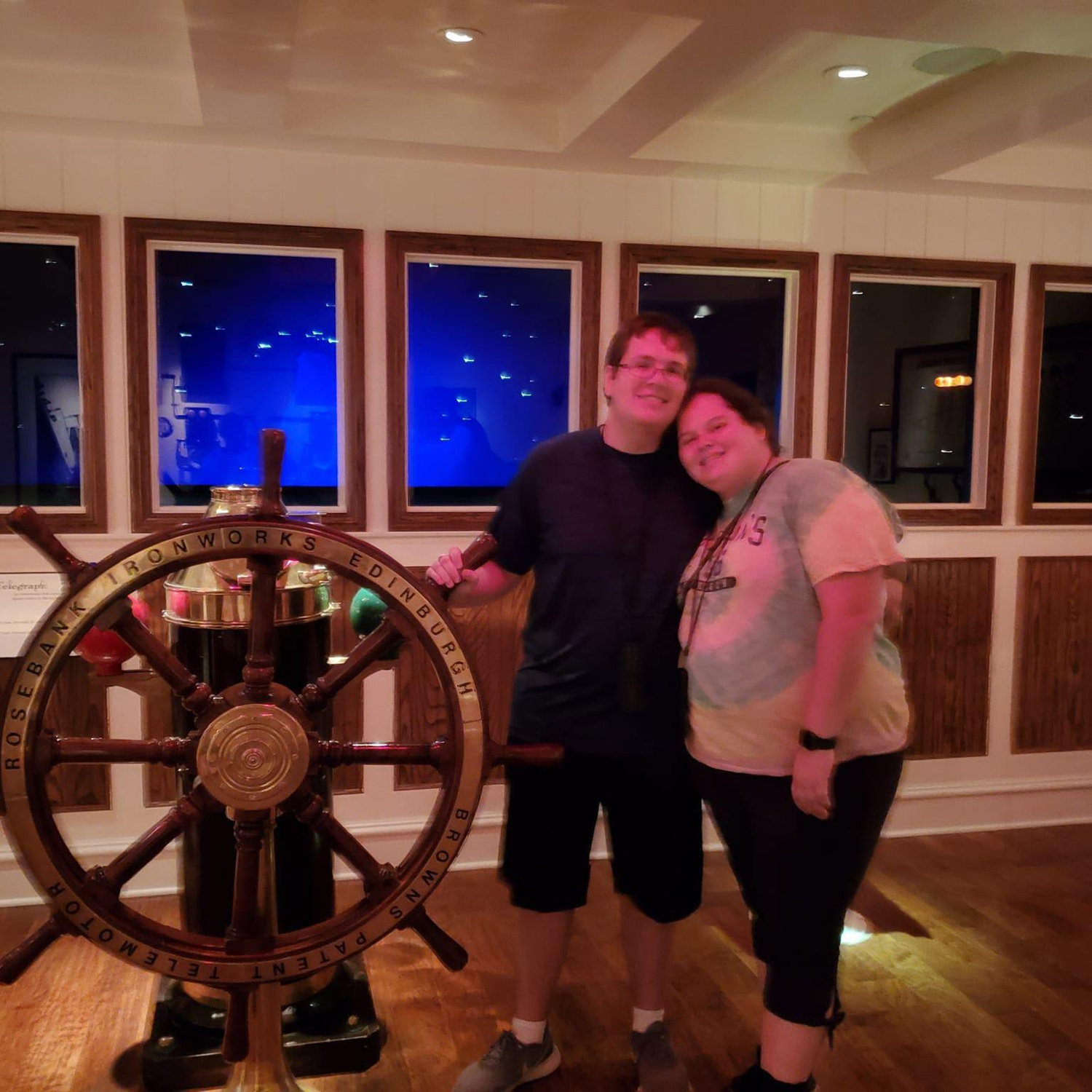 A picture of us from our first vacation together