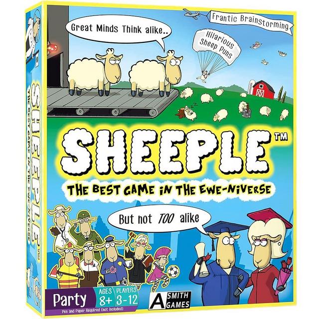 SHEEPLE™ - The Game Where Great Minds Think Alike | Fun Family Friendly Word Association Holiday Party Game, 3 to 12 Players, Ages 8+