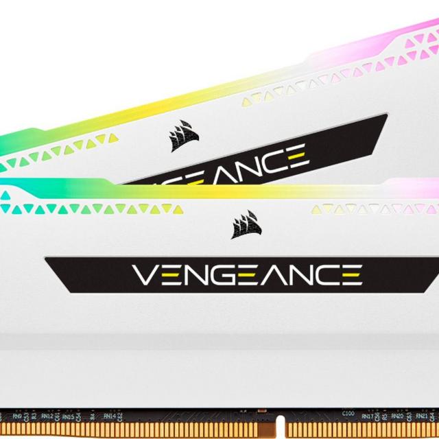 CORSAIR - VENGEANCE RGB PRO SL 32GB (2PK x 16GB) 3600MHz DDR4 C18 DIMM Desktop Memory