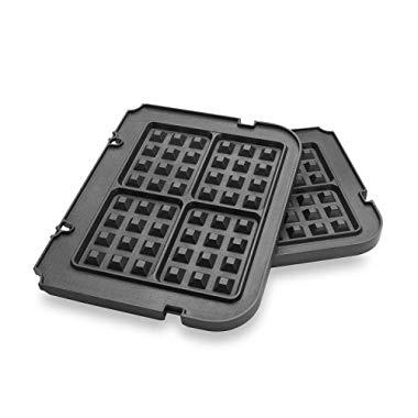 Gvode Waffle Plates for Cuisinart Griddler GR-4N, GR-5B, GR-6 and GRID-8N Series (Not for Old Model GR-4/GRID-8 & GR-300WS)