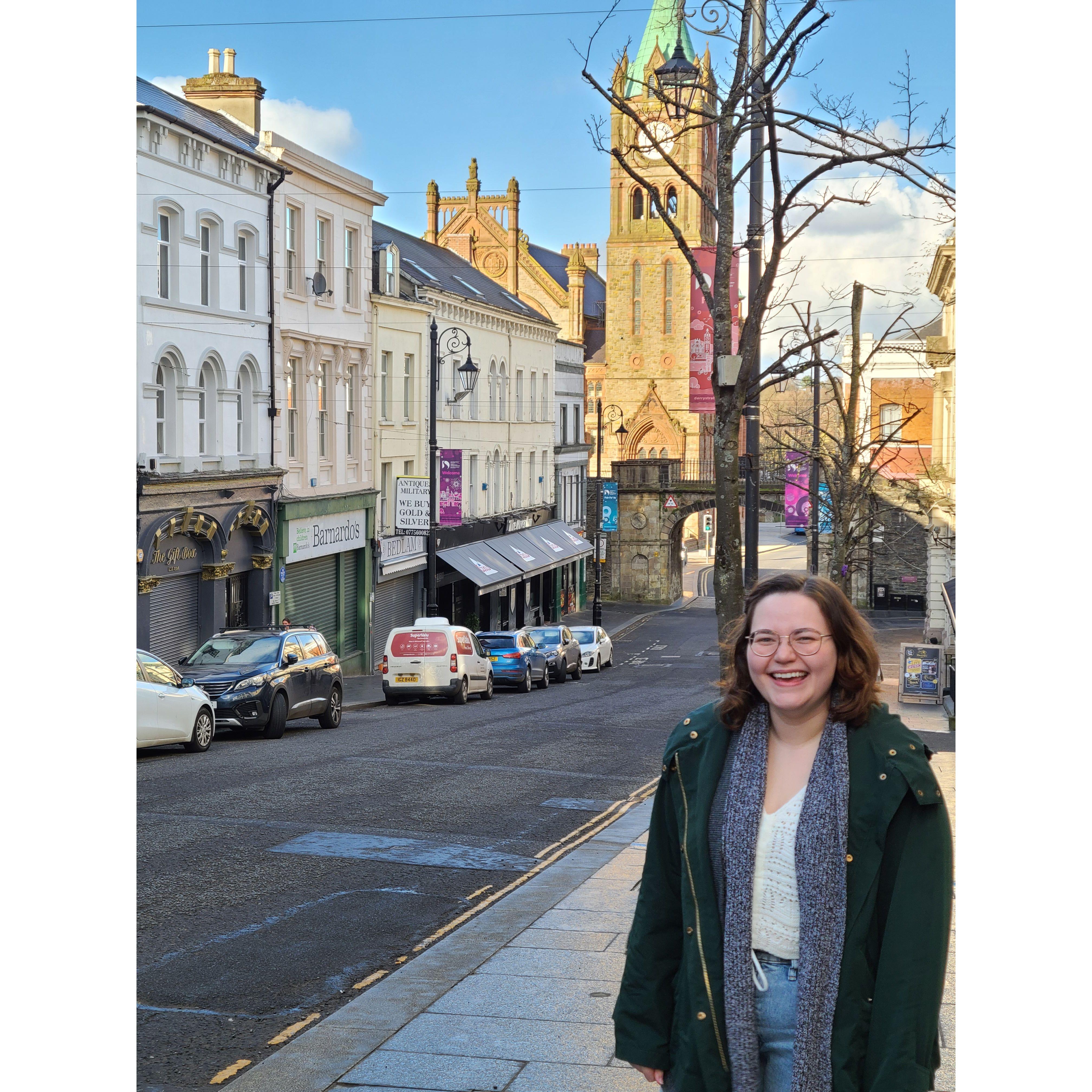 Streets of Londonderry.
