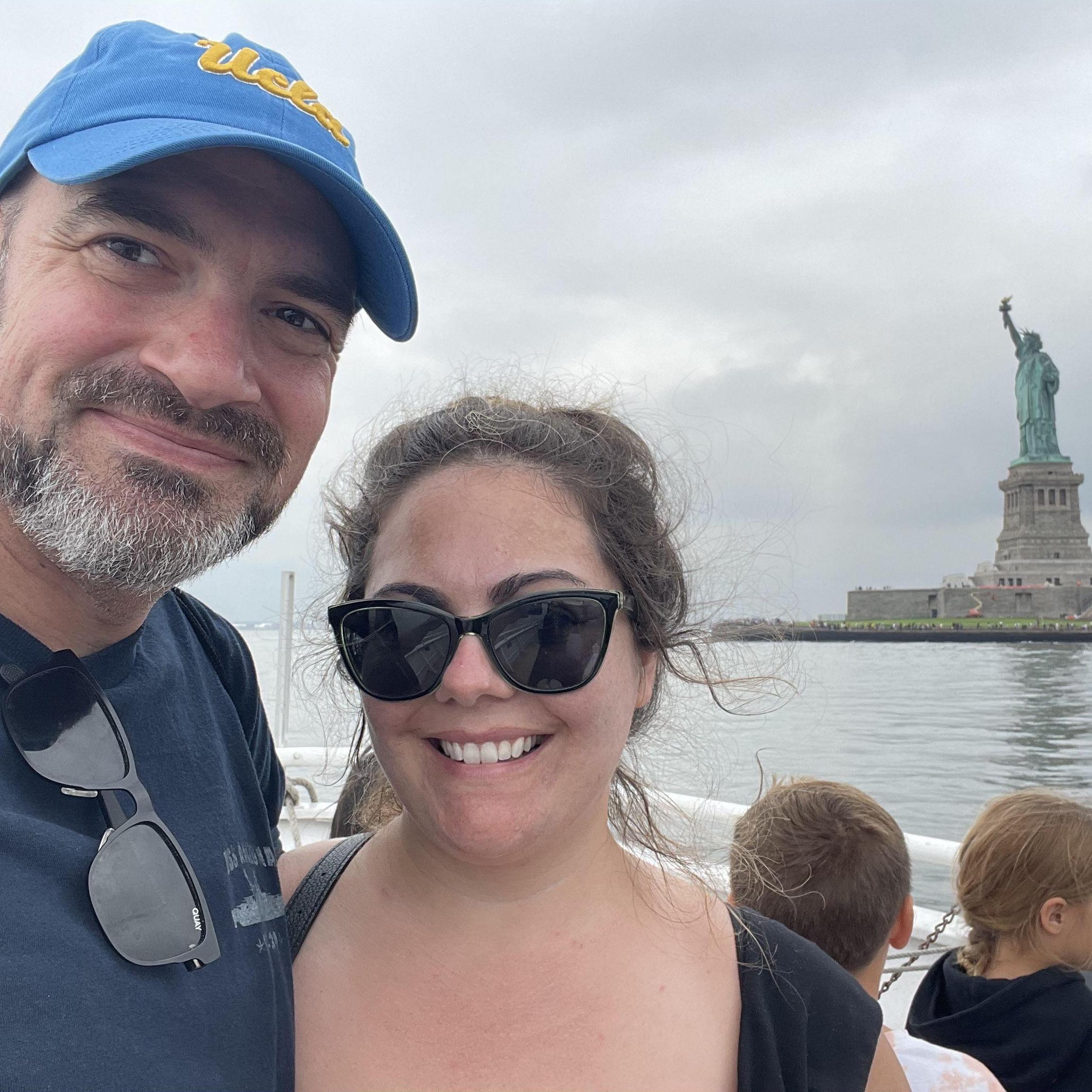 NYC, 2022
Karolyn forces Darius onto a sketchy pontoon boat, he barely survives, again