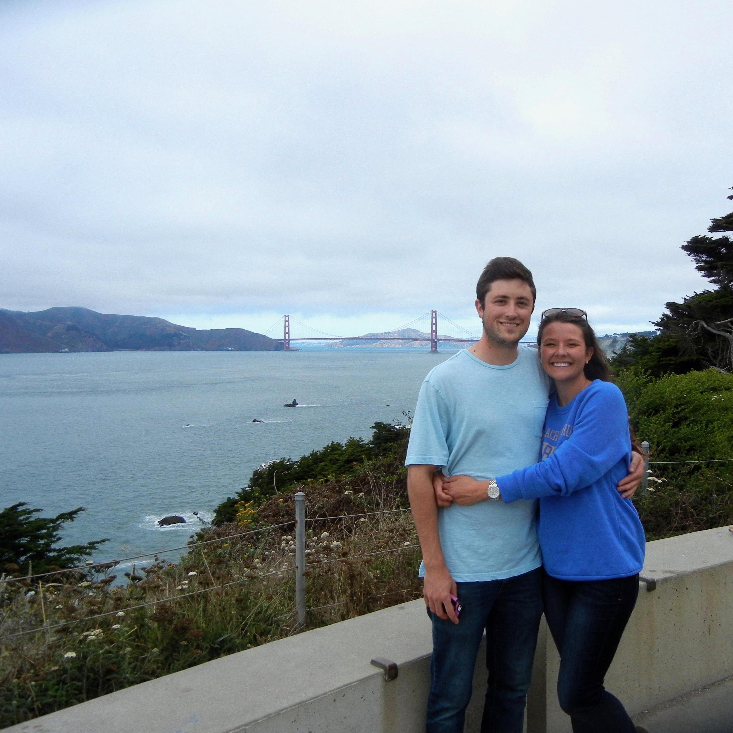 When Bobby surprised Brooke with a trip to San Francisco :)