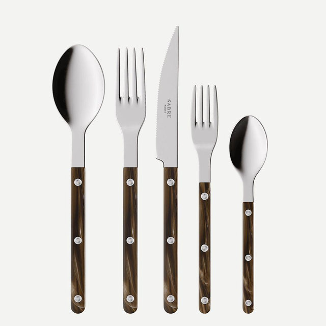 Bistrot Flatware, 5 Piece, Buffalo