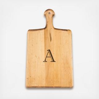 Monogram Maple Paddle Cutting Board