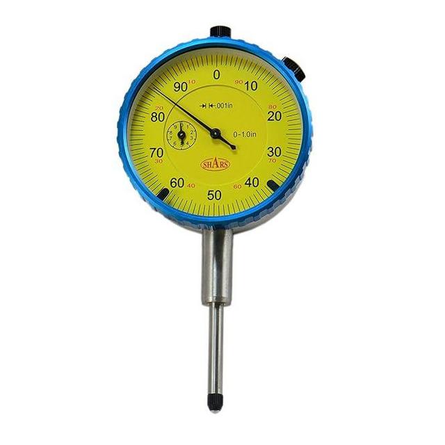 Shars 1 Inch High Precision Dial Indicator Yellow, .001" Graduation 303-3111Y !]