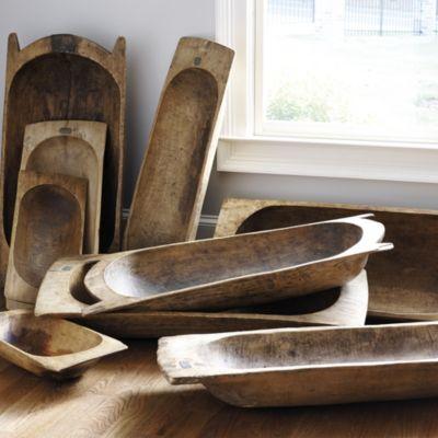 Found European Dough Bowls