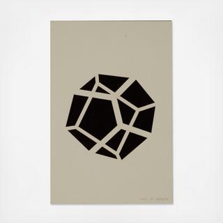 Pentahedron 1 Print
