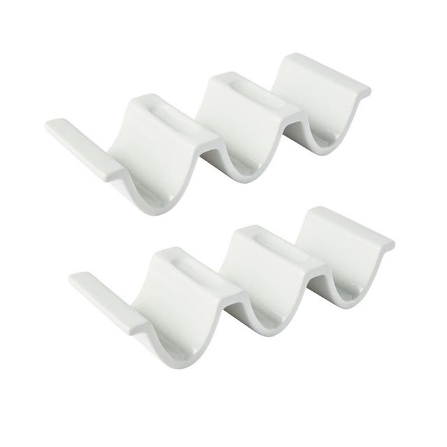Our Table™ 2-Pack Taco Holders in White