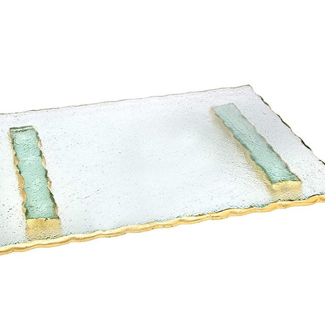 Golden Frost White Challah, Cutting, Carving Board Harper by Godinger