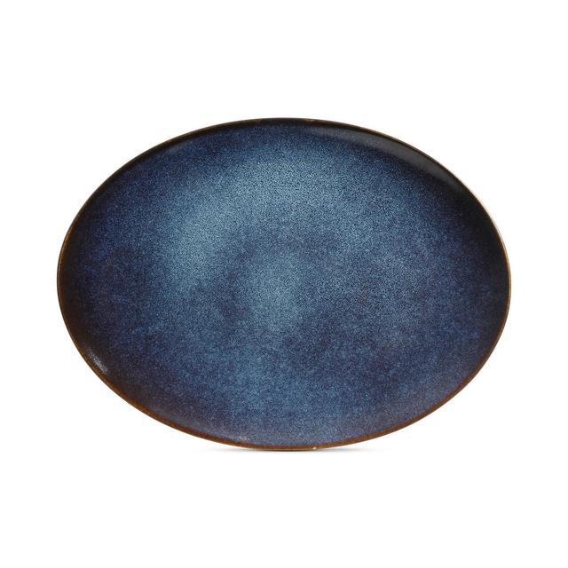Laurie Gates Matisse Blue 15.85" Serving Platter