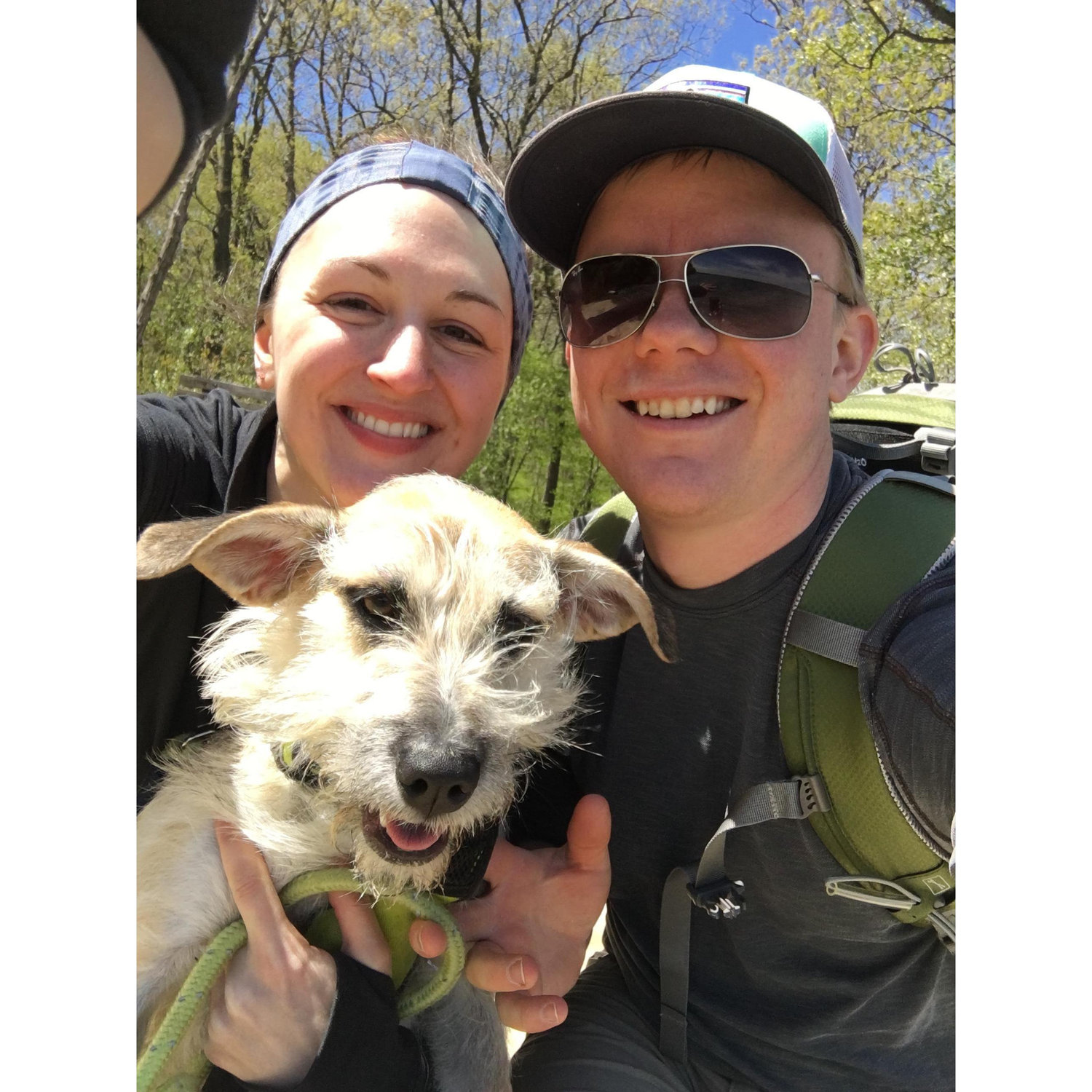 Day off at Starved Rock State Park with the pup