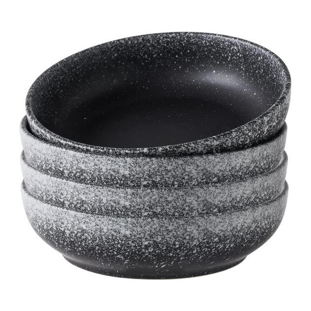 JuneCat 35oz Pasta Bowls Set - 8" Serving Salad Bowls Set of 4 - Large Ceramic Dinner Bowls Salad Bowls