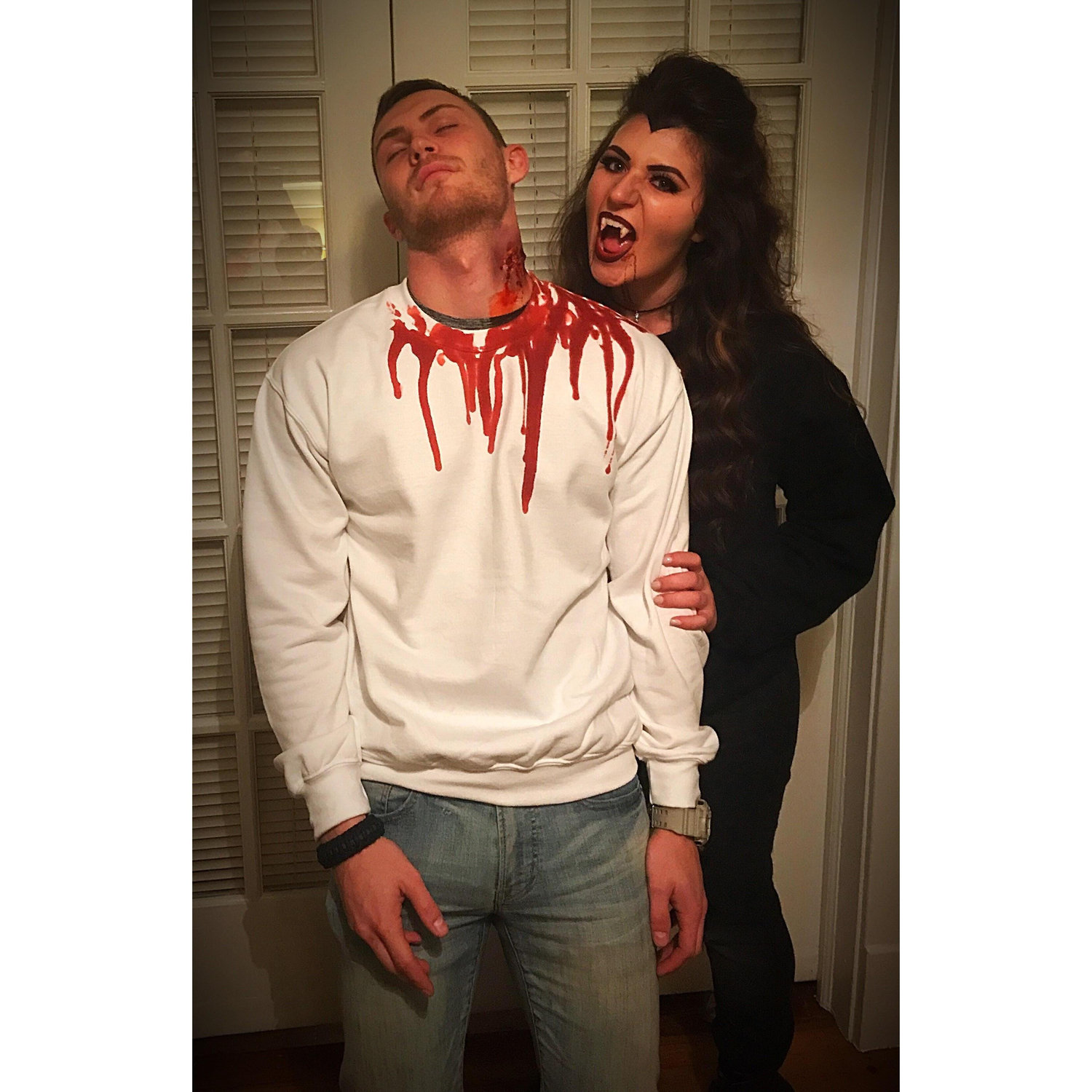 Our first Halloween night out together!