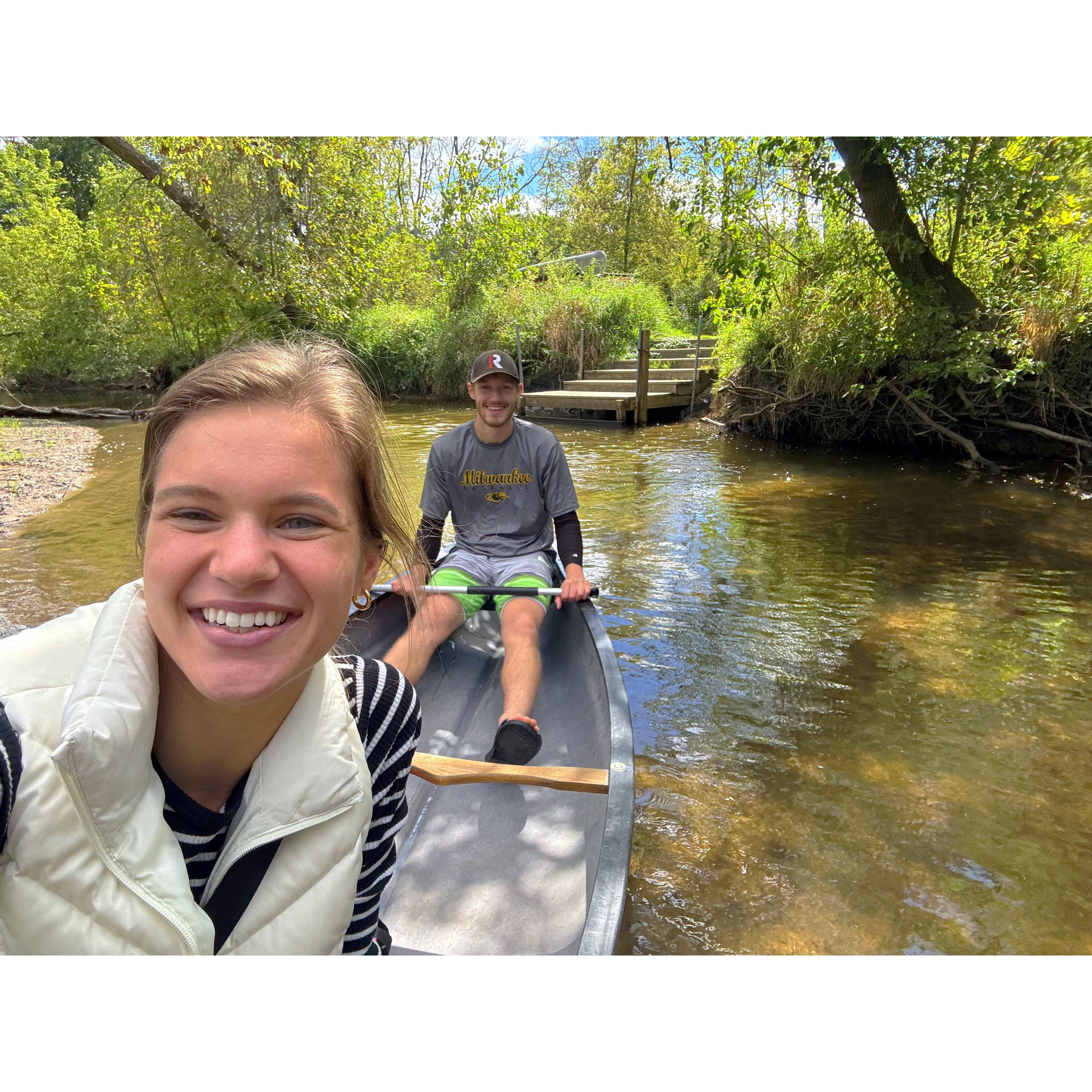Fall of 2024 - Returned back for a JPII Crew canoe trip reunion!