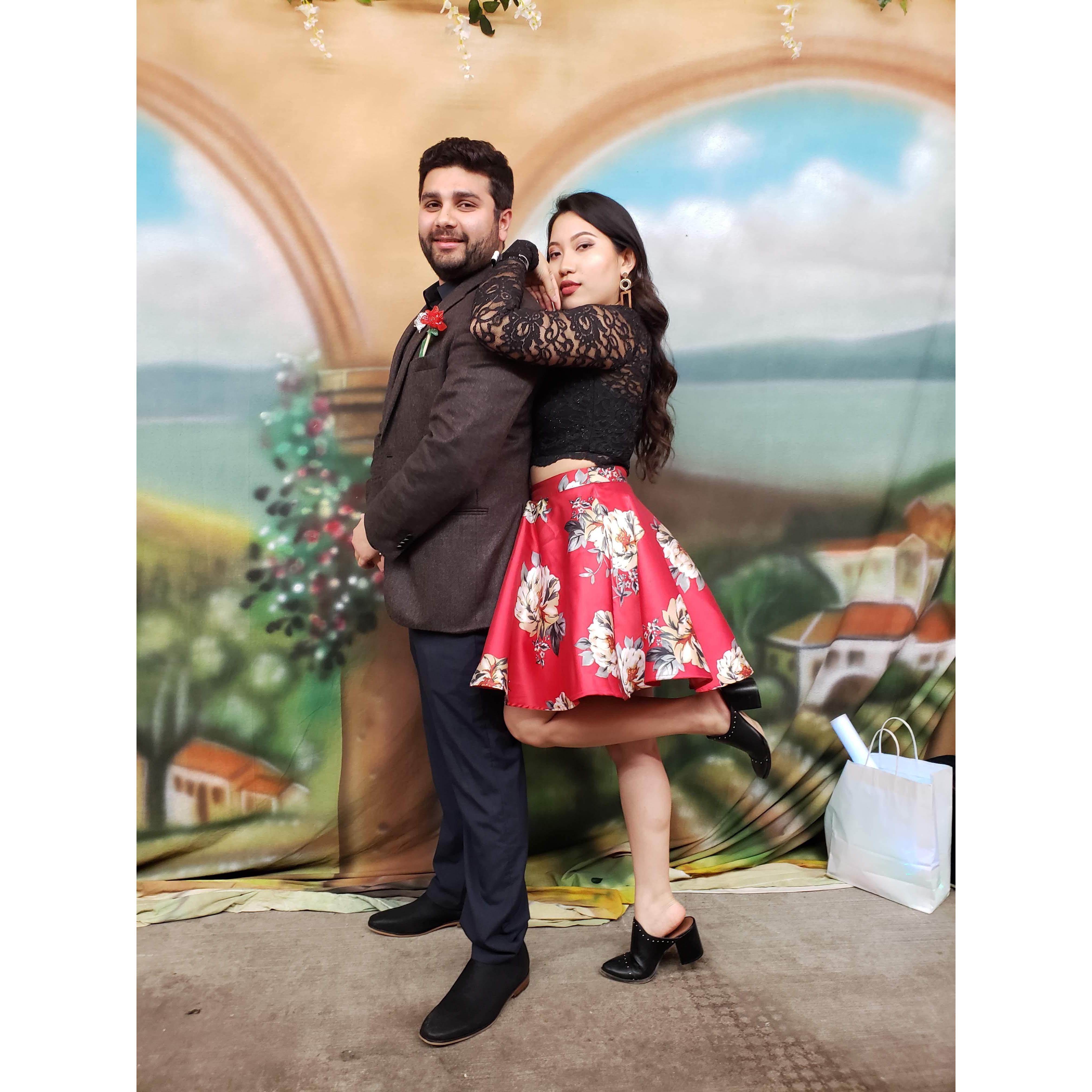 Amazon holiday party was dope!