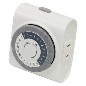 GE Indoor Mechanical Timer 24hr with 1 Outlet