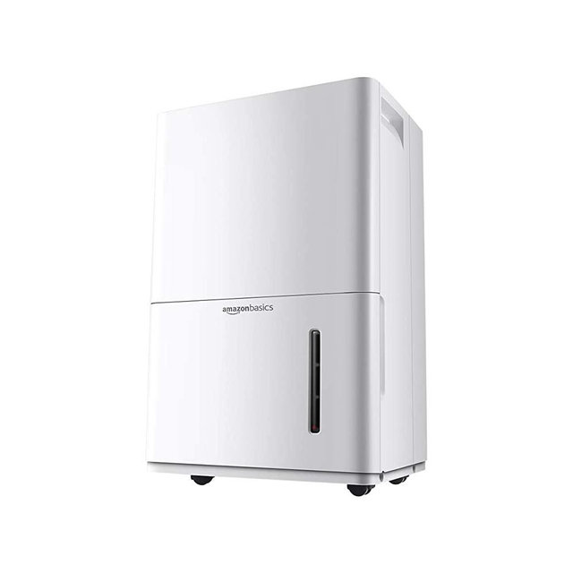 Amazon Basics Dehumidifier - For Areas Up to 4,000 Square Feet, 50-Pint, Energy Star Certified