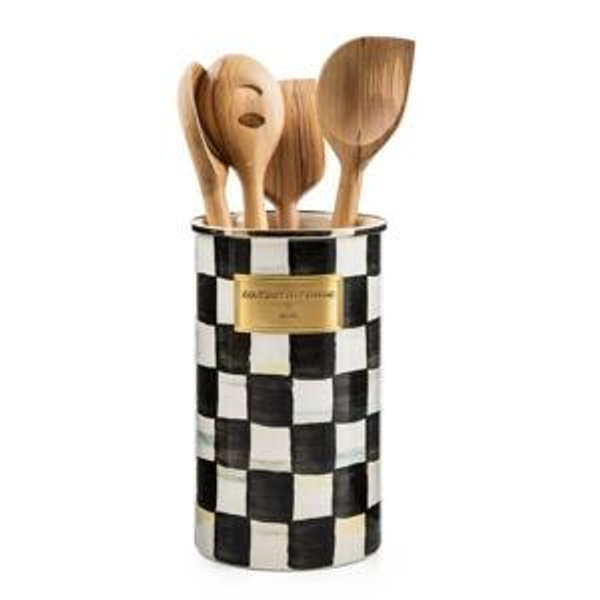 Courtly Check Utensil Holder