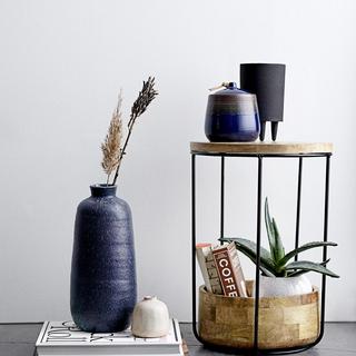 Terracotta Reactive Glaze Vase