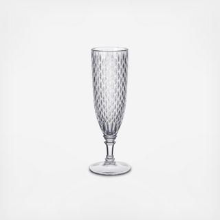 Rosette Resin Champagne Glass, Set of 6