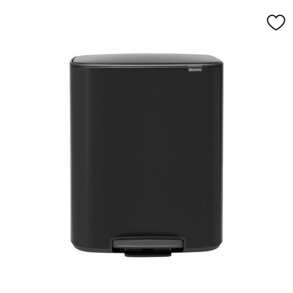 Brabantia Bo Step Cans (color: BLACK)