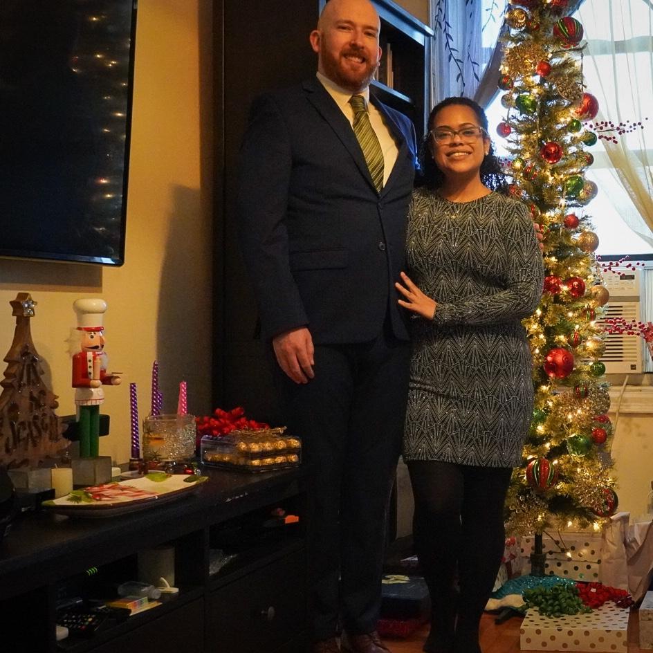 Looking classy to watch The Rockettes