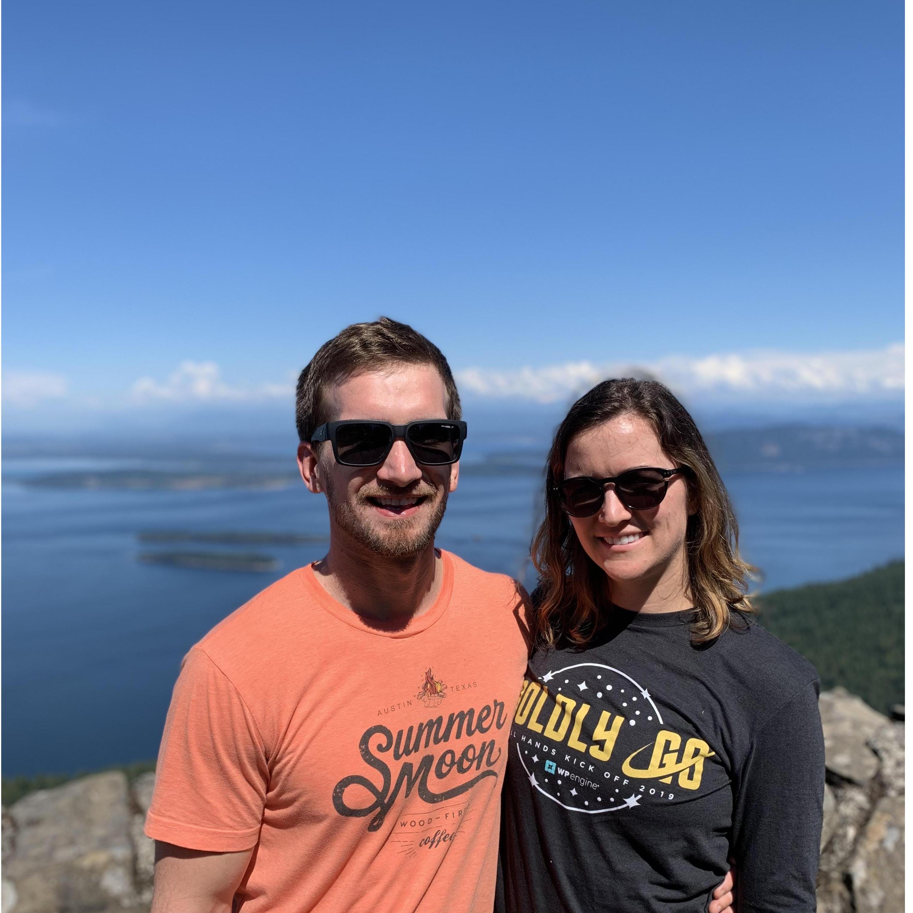 Hiking in Orcas Island, Washington