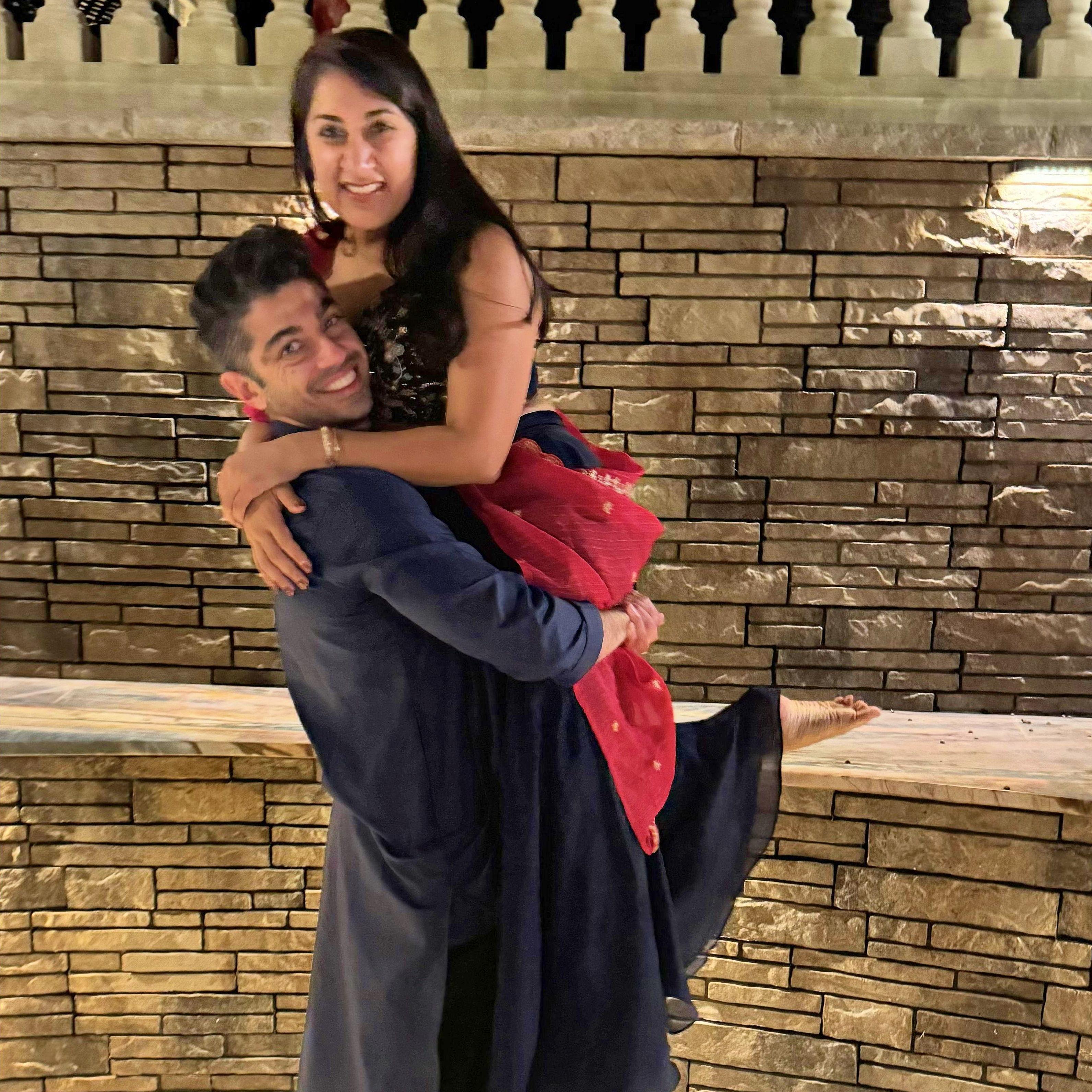 Shivani's first bollywood moment