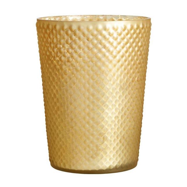 Eclectic Mercury Hurricanes, Matte Gold - Large (Diamond)