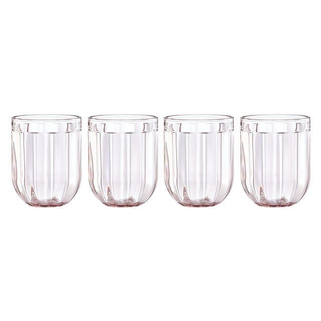 Kate spade new york Park Circle Clear Glass, Set of 4