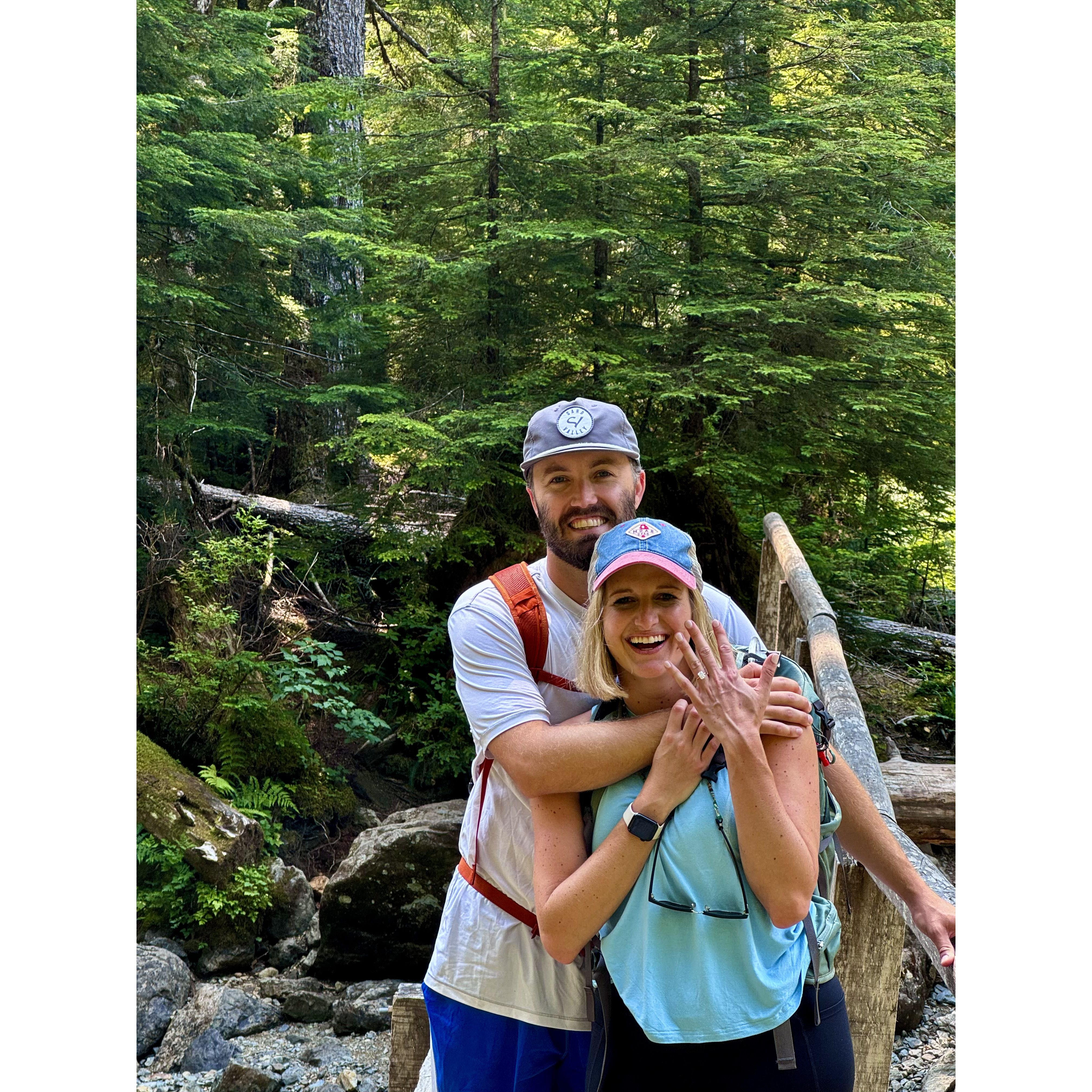 More pictures from the proposal hike -August 2nd, 2024