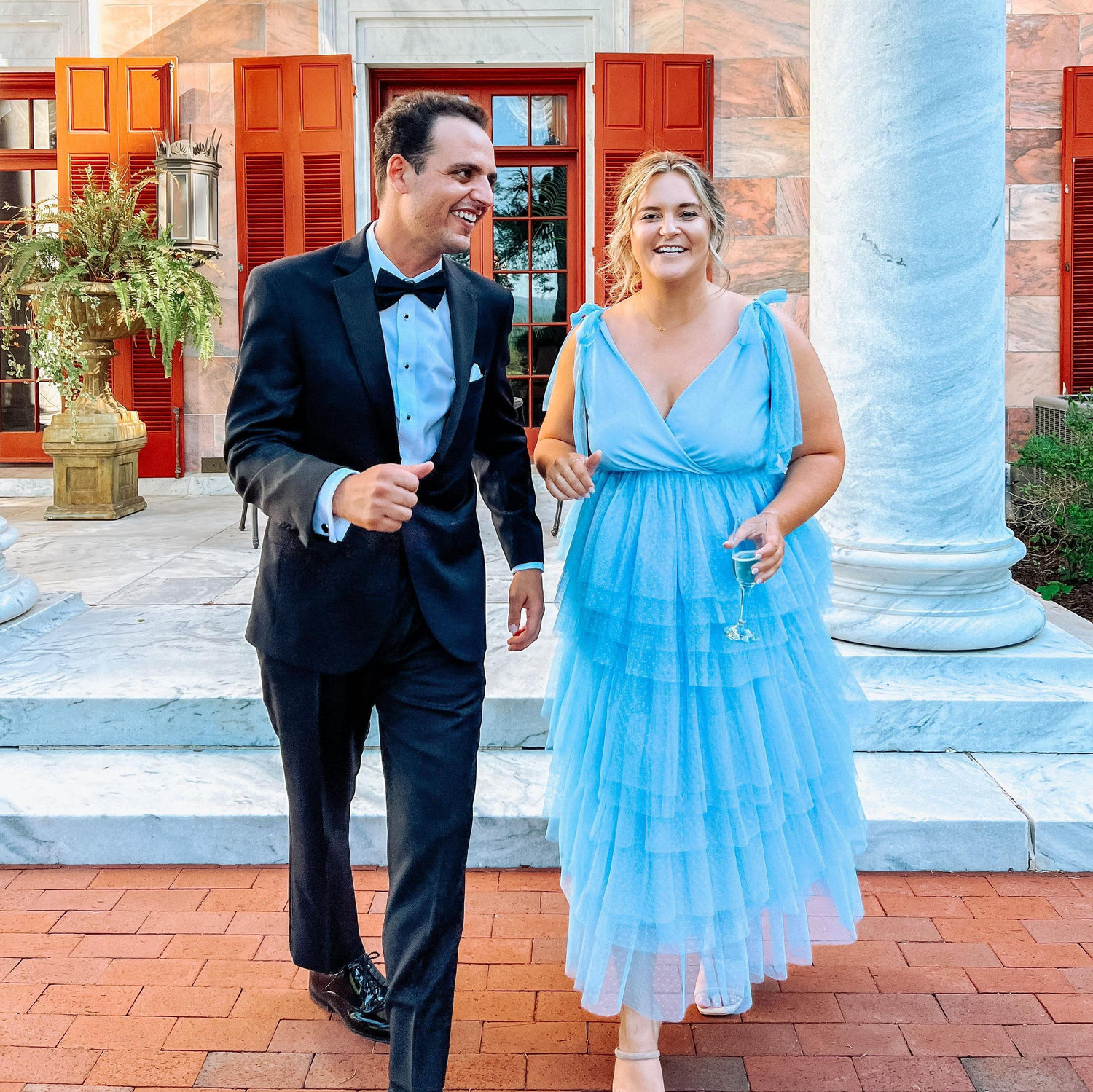 6.19.2022. First Wedding Together. Daniel asked Emily to be his plus one for a wedding, after much back and forth on both sides we attended the wedding together.