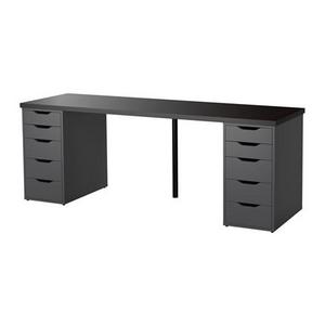 LINNMON /  ALEX				Table, black-brown, gray