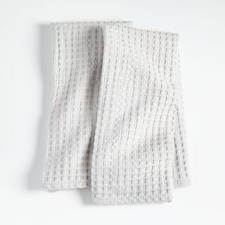 Oversized Waffle Dish Towel, Set of 2