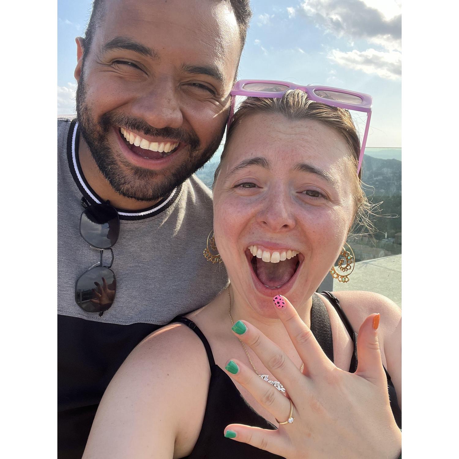 Engagement 7.3.23 in Perugia, Italy