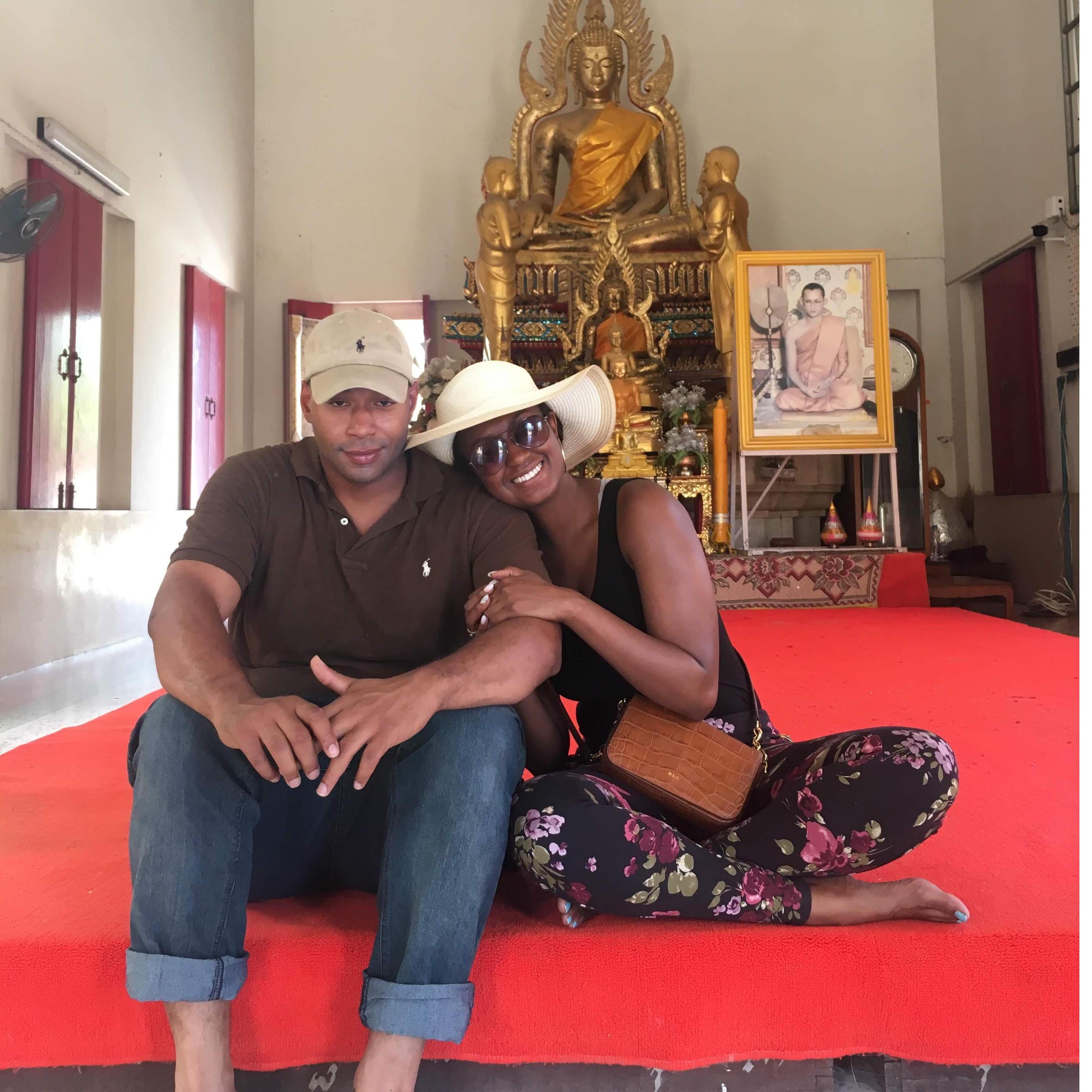 Taken in a Buddist temple in Thailand ❤️