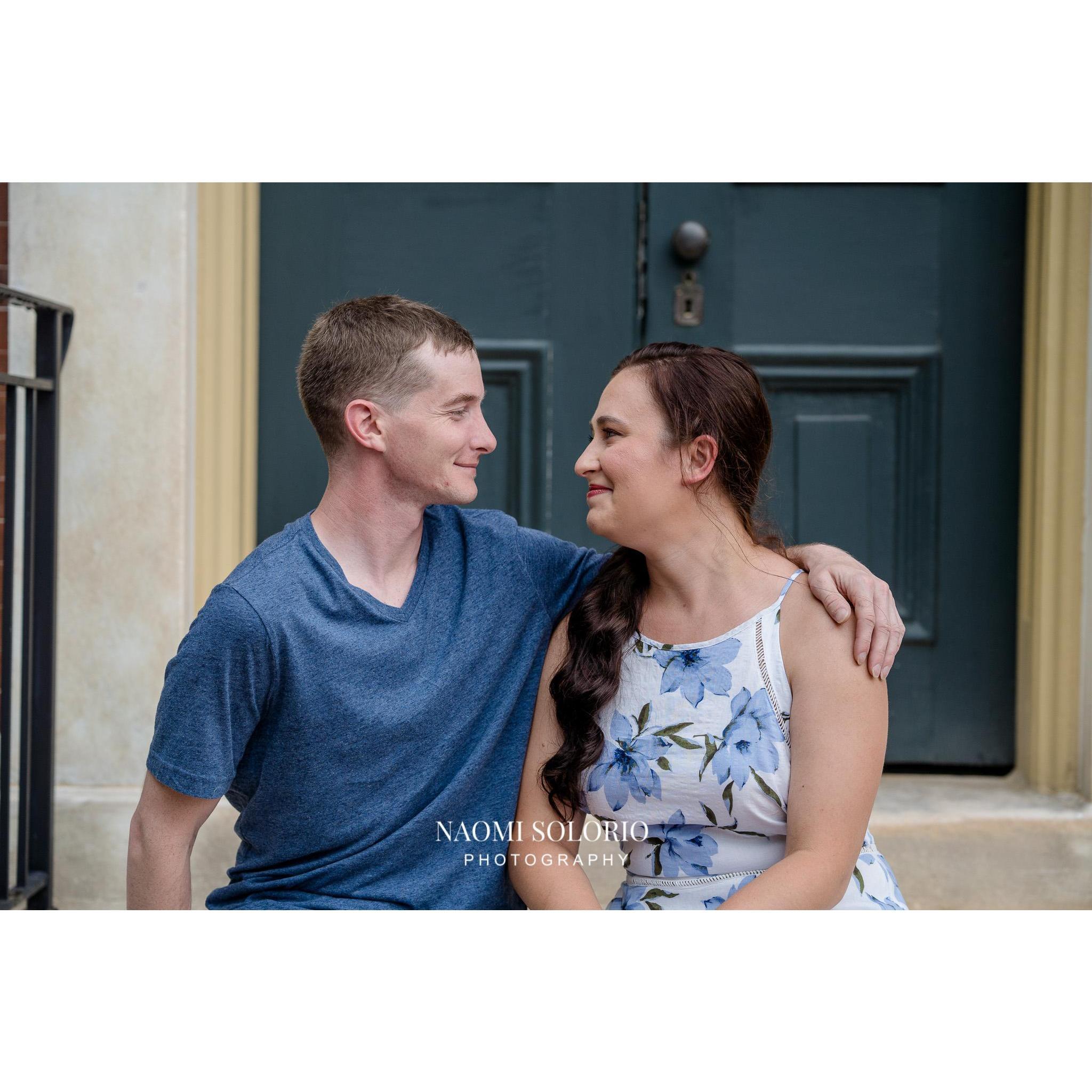 When we were able to actually get REAL engagement photos!