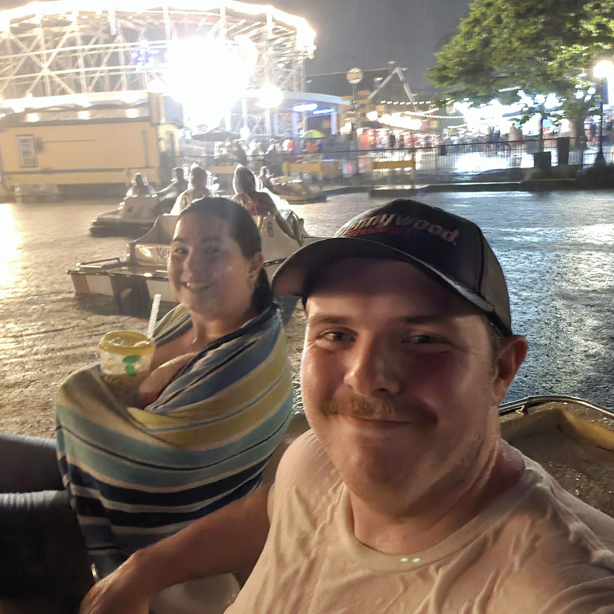Dylan and Hannah Went To See the Fireworks at Kennywood! It Down Poured Moments Before the Fireworks Went Off! On July 4th 2025!