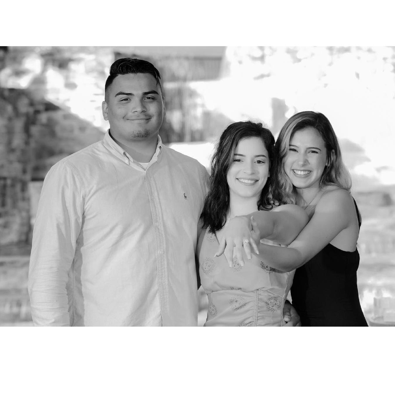 Best friends since kindergarten.