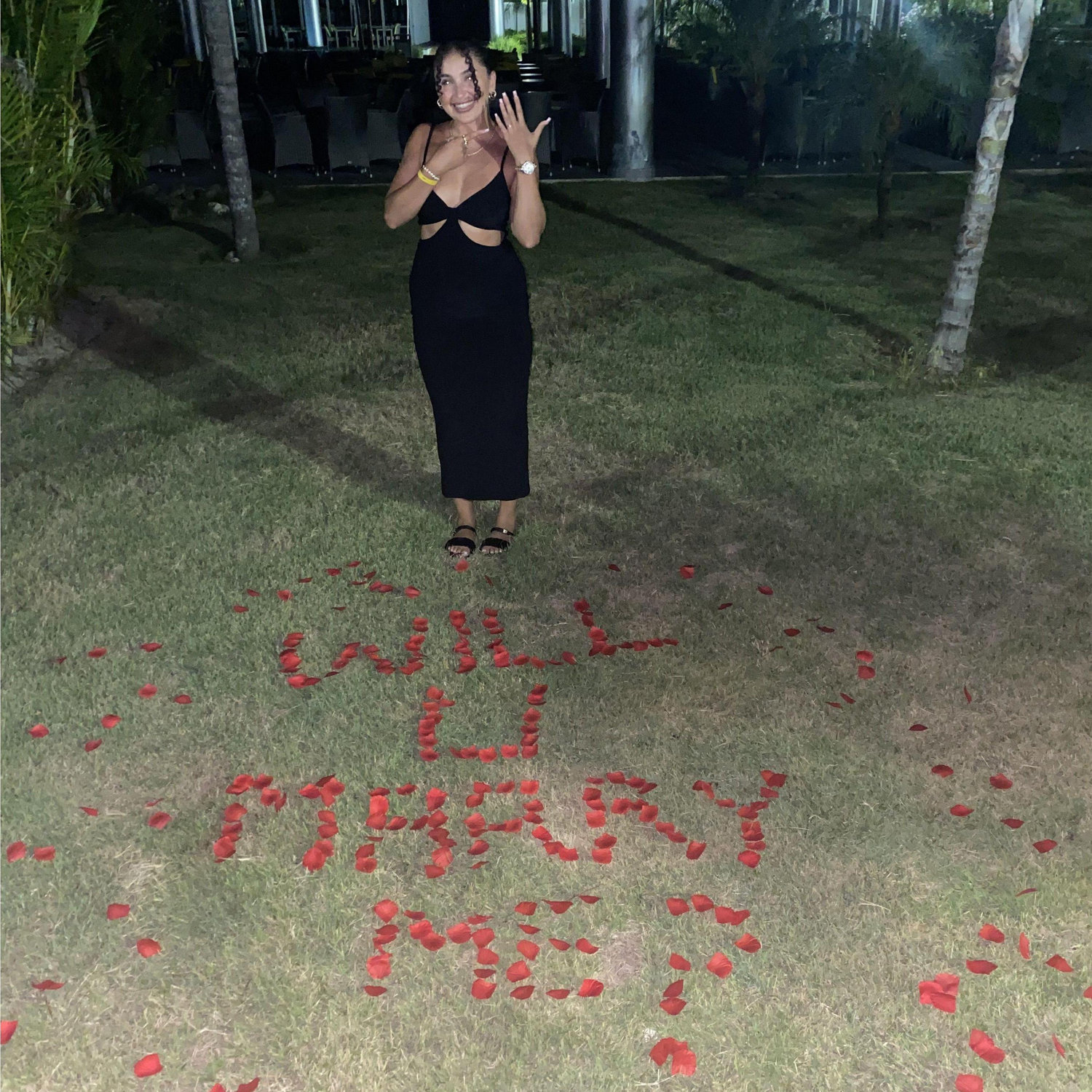 The moment I said YES !