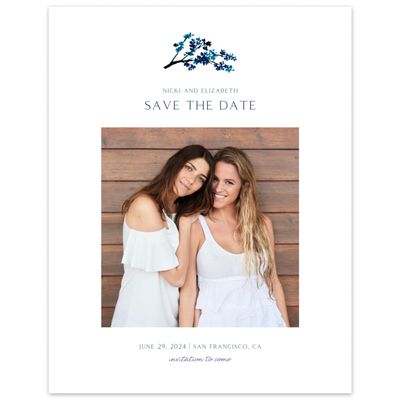 Royal Navy, Blue Wedding Digital Save the Date - Allamia Photo