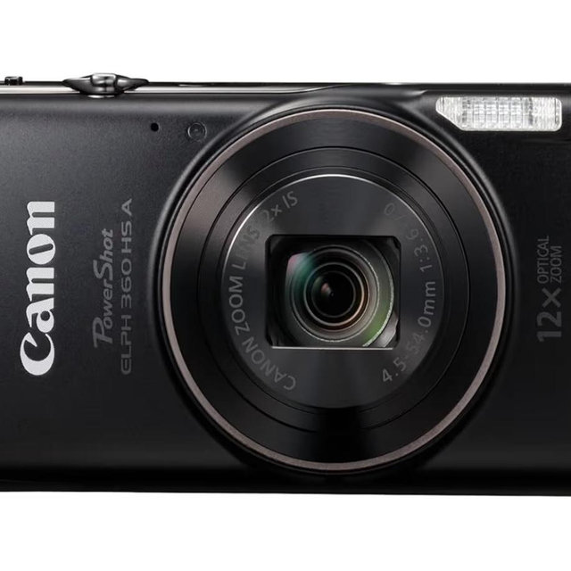 Canon PowerShot ELPH 360 HS A Black