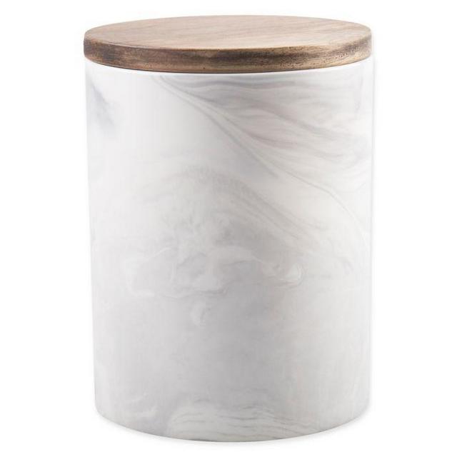 Artisanal Kitchen Supply® Coupe Marbleized 50 oz. Canister with...
