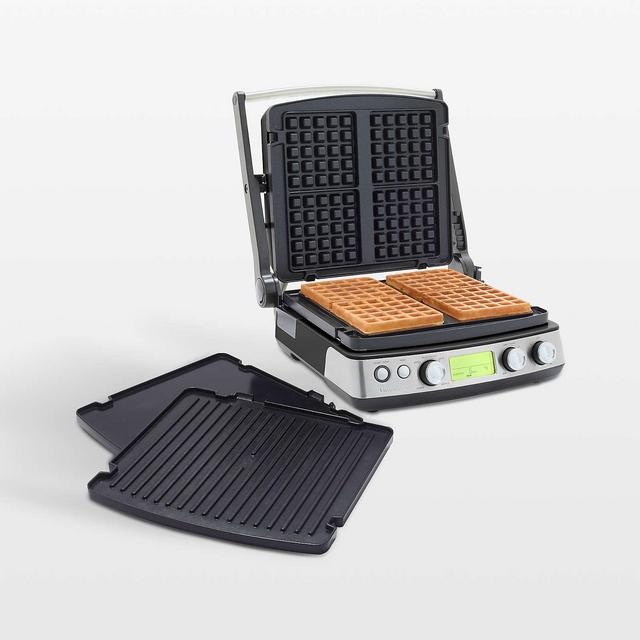 GreenPan Elite Black 7-in-1 Grill, Griddle and Waffle Maker