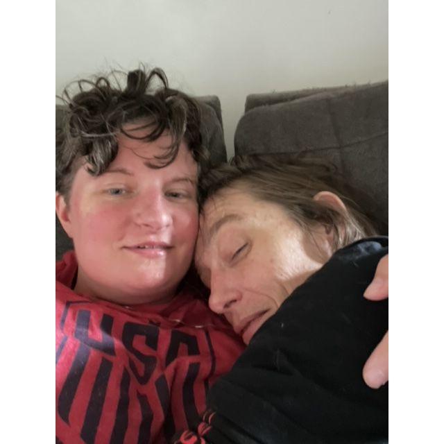 At home together