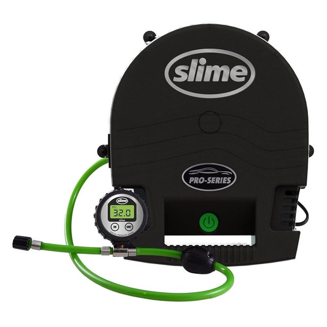 Slime 40069 Inflation Station, Garage Inflator, Pro-Series, Wall Mounted Air on Demand, Flat to Full in 4 Minutes, Cars, Trucks, Bicycles, 120V