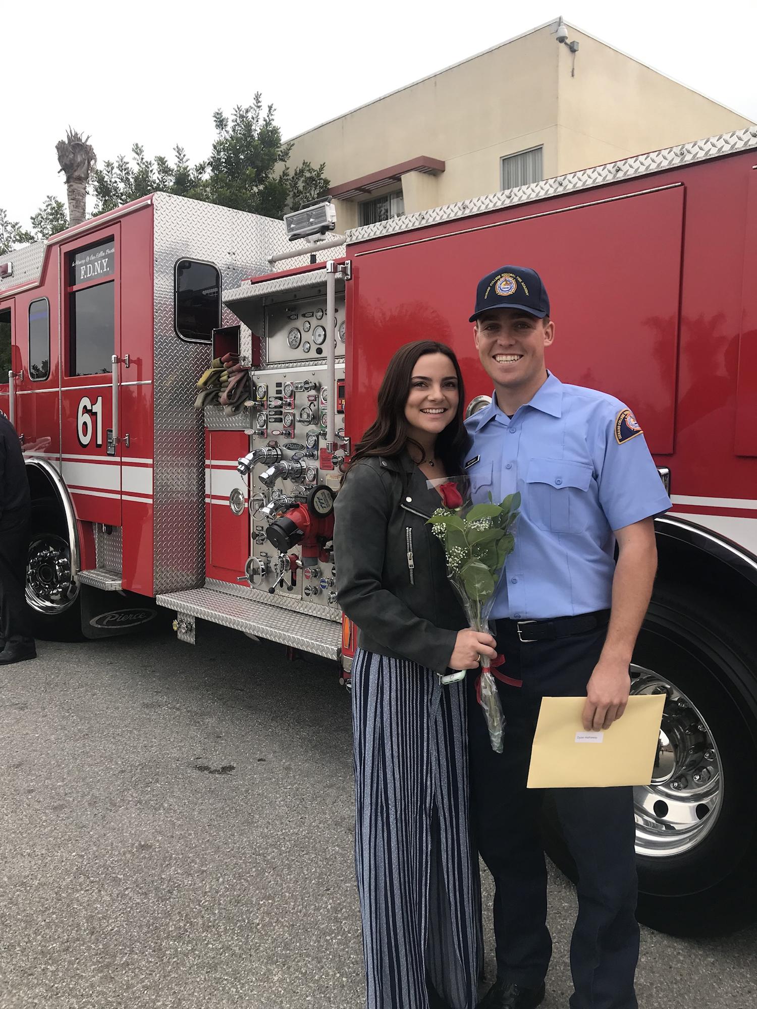 Fire Academy graduation