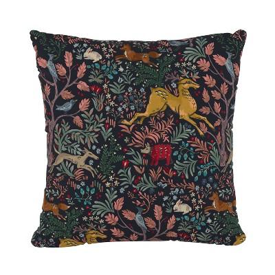 Square Throw Pillow 18"x18" Animal Print